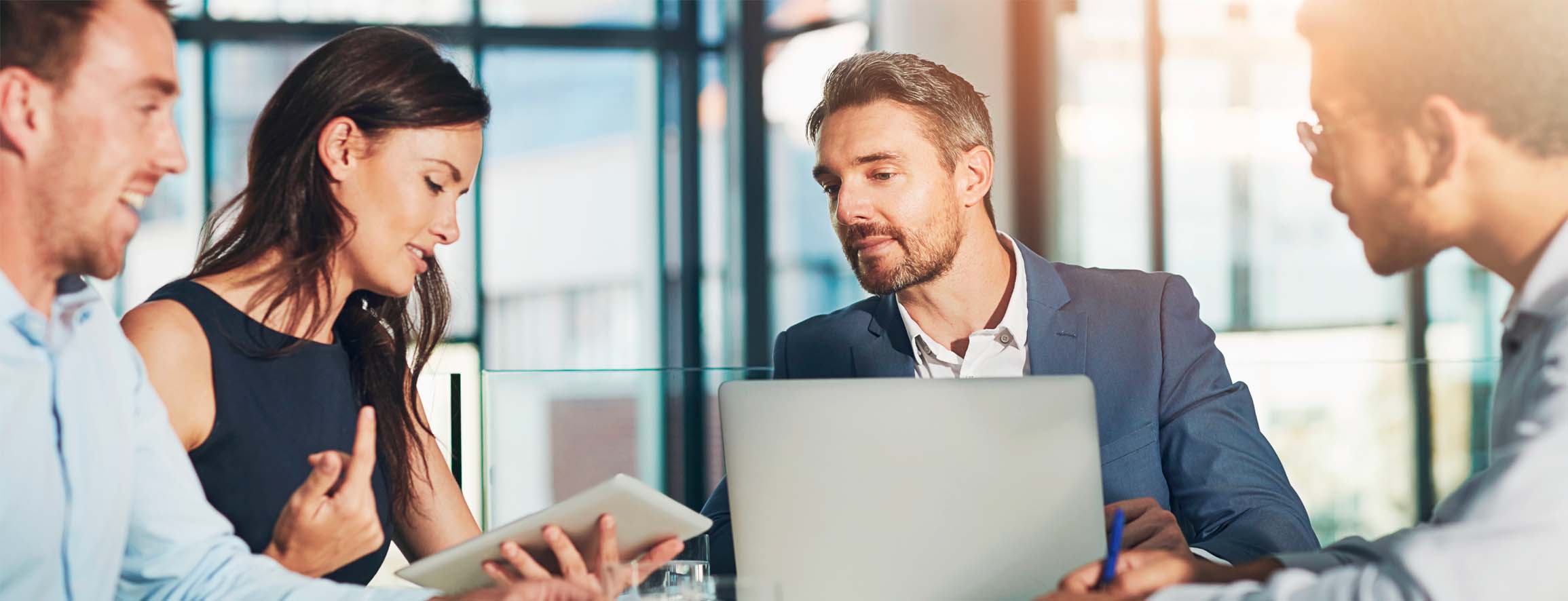 Cross-functional human teams and AI teammates working in one shared operating environment