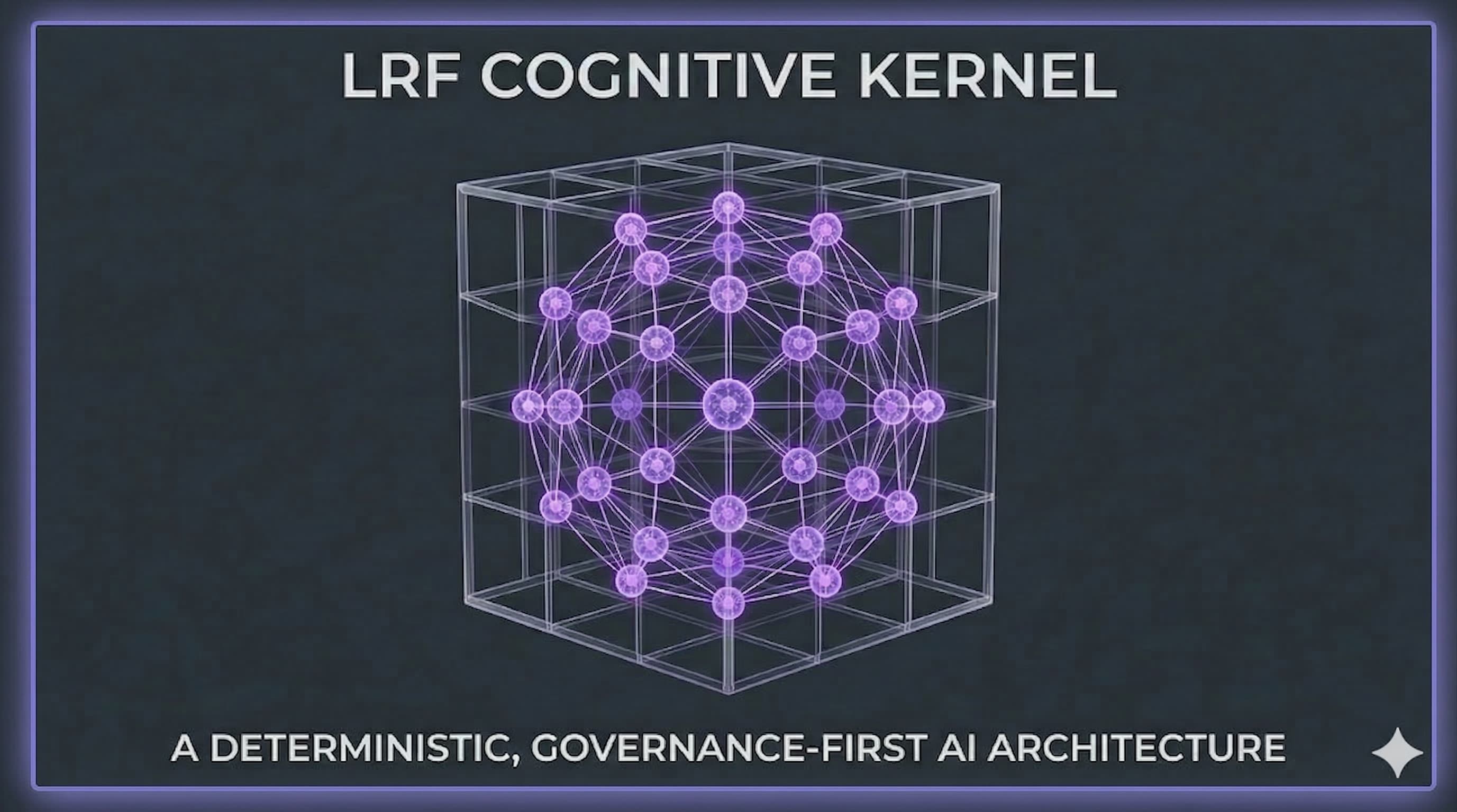 LRF Signature Key — governed AI reasoning framework