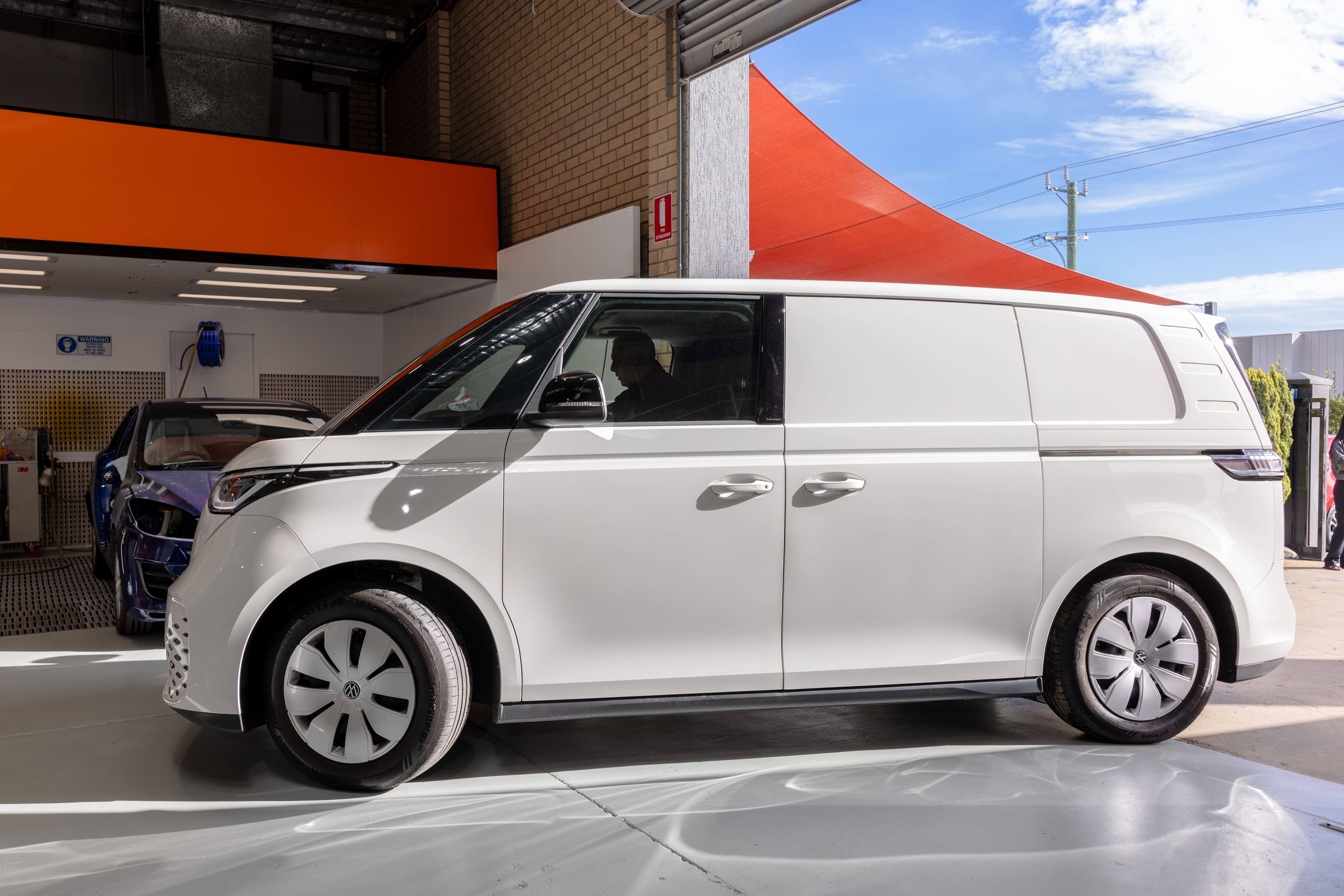 Smash repair before and after result at EV Hybrid Smash Perth