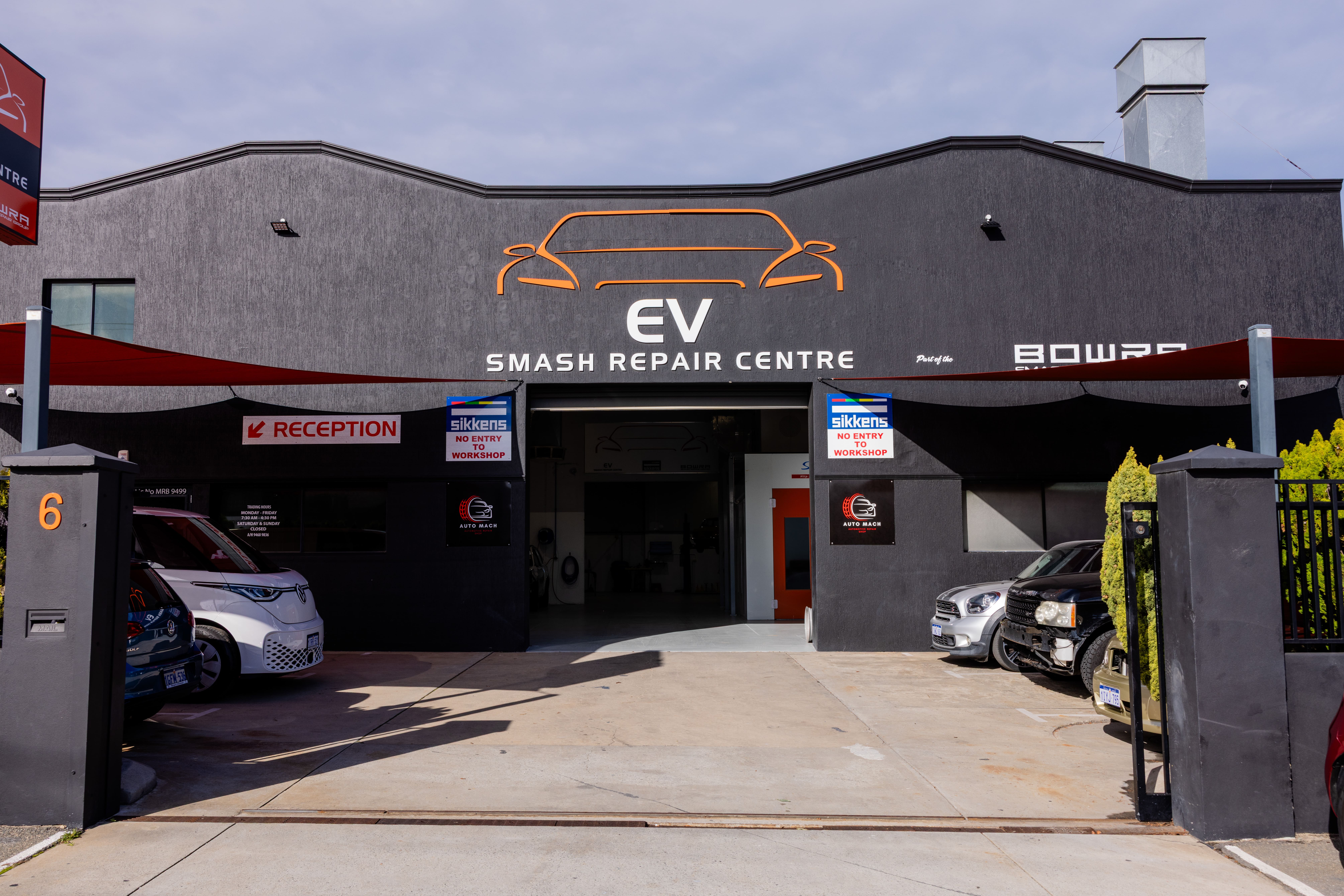 Completed EV smash repair at EV Hybrid Smash, Osborne Park WA