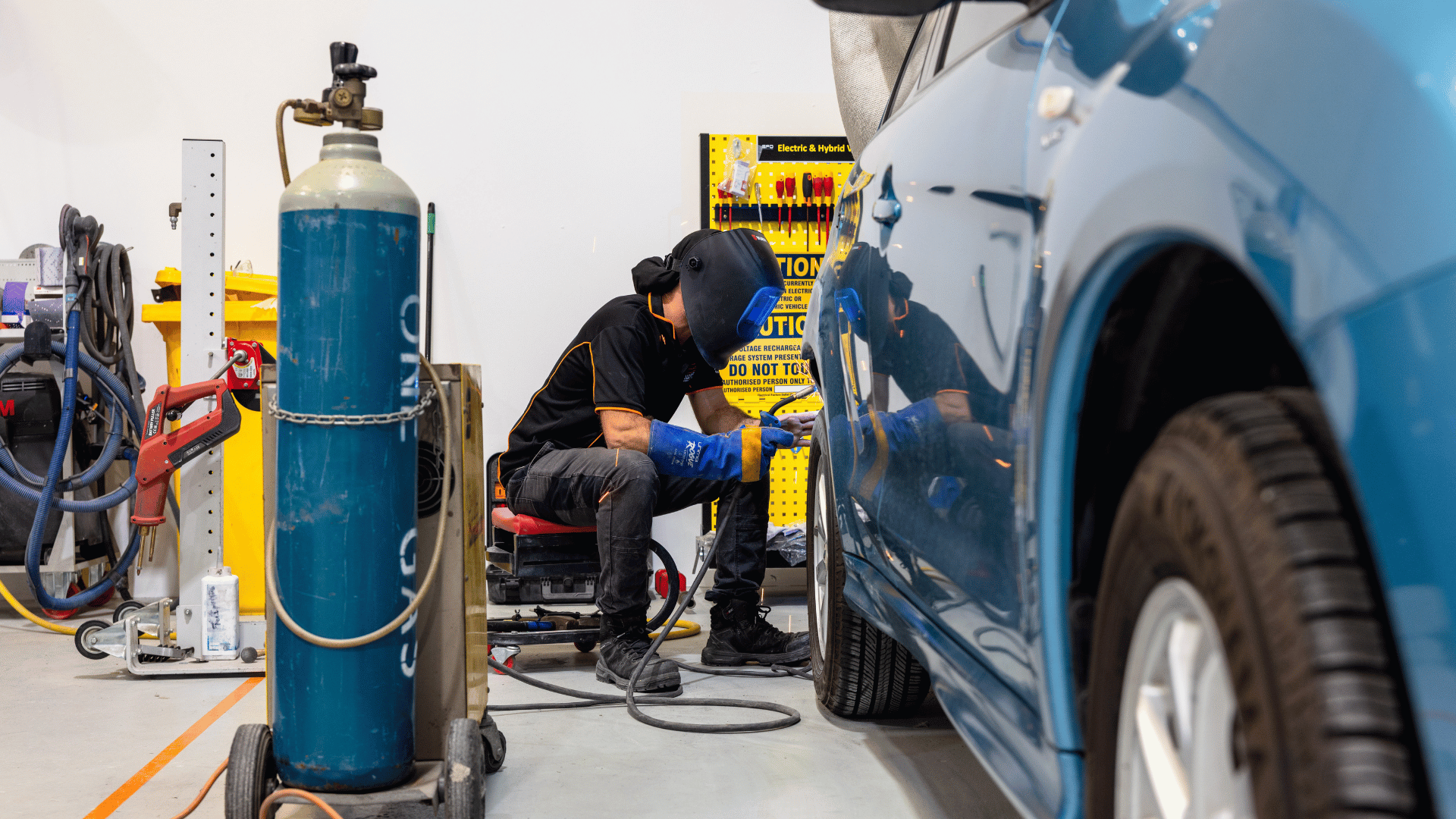 Hybrid vehicle repair result by EV Hybrid Smash Perth