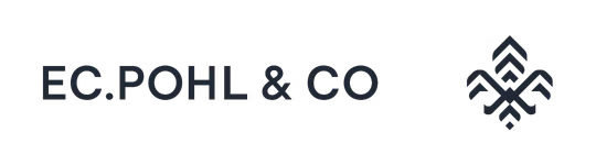 Logo of EC Pohl & Co with stylized geometric emblem to the right.
