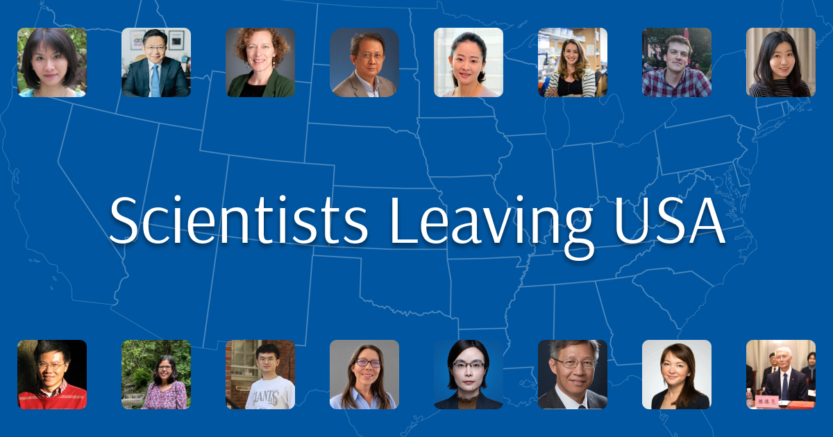 Database of Scientist Leaving America (USA)