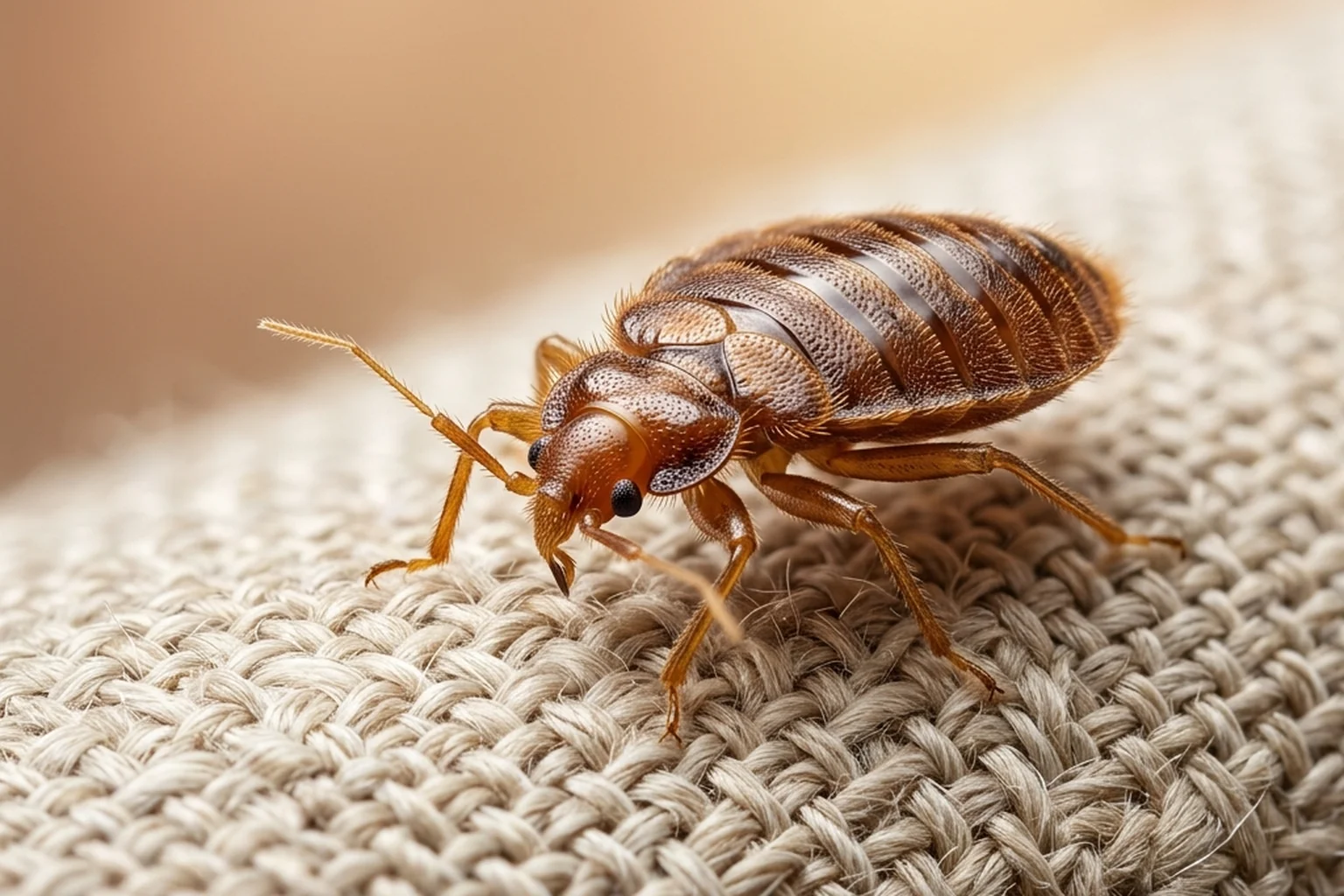 Bed bug control Dubai — Santera technician treating bed bug infestation