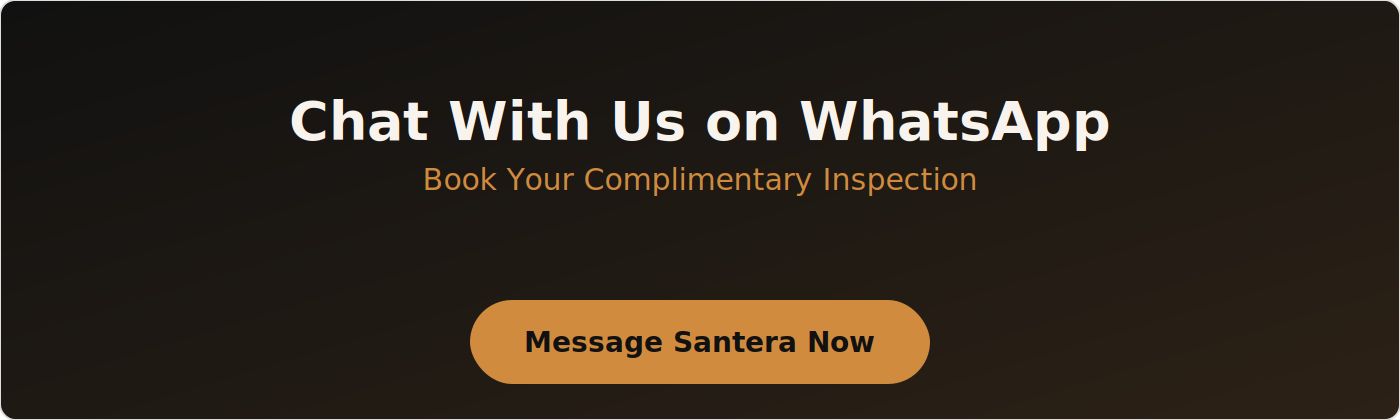 Chat with Santera on WhatsApp to book wasp and hornet nest removal in Dubai