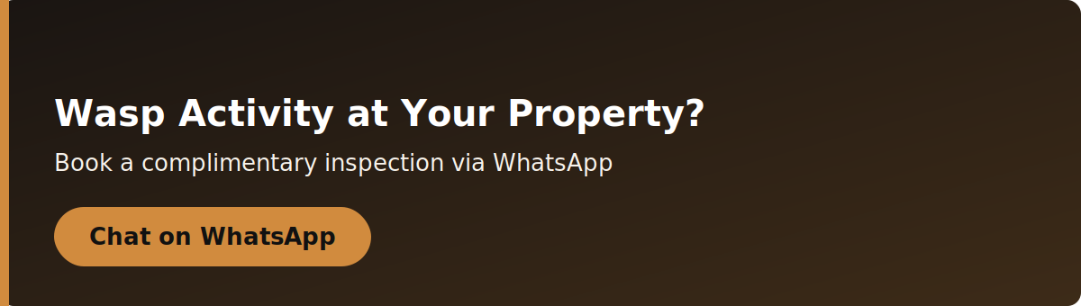 Book your complimentary pest inspection with Santera via WhatsApp