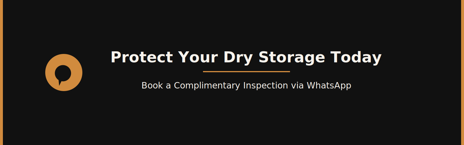 Book a complimentary stored product pest inspection via WhatsApp for your Dubai restaurant