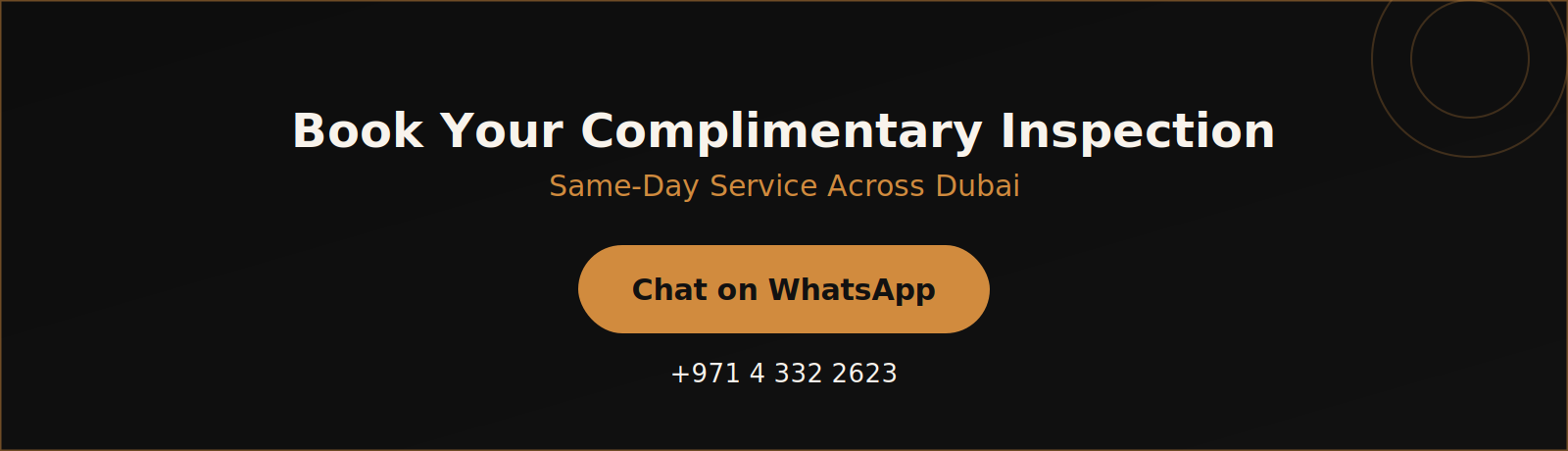 Book your complimentary hotel fly control inspection with Santera via WhatsApp