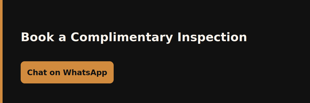 Book a complimentary bee control inspection with Santera on WhatsApp