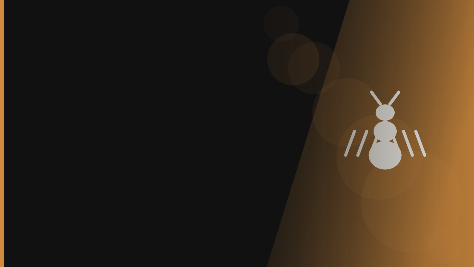 Santera branded background - Ants