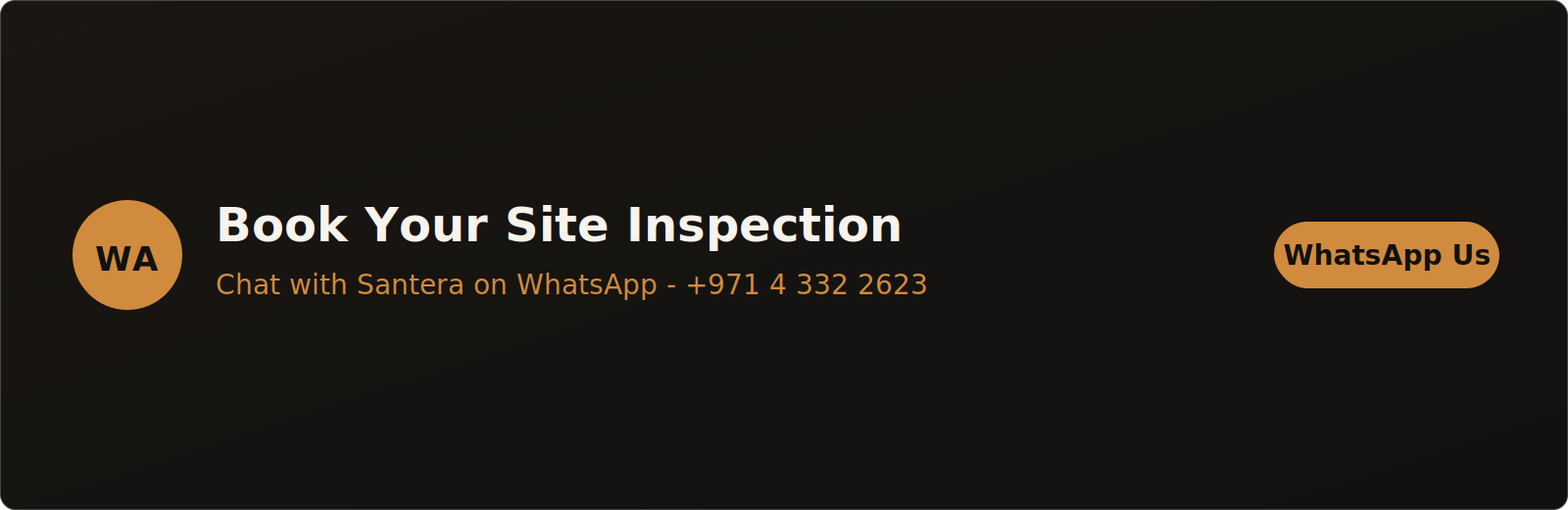 Book a complimentary snake inspection for your Dubai construction site via WhatsApp