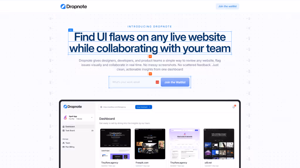 Dropnote Preview