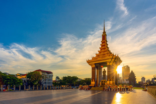 Phnom Penh skyline