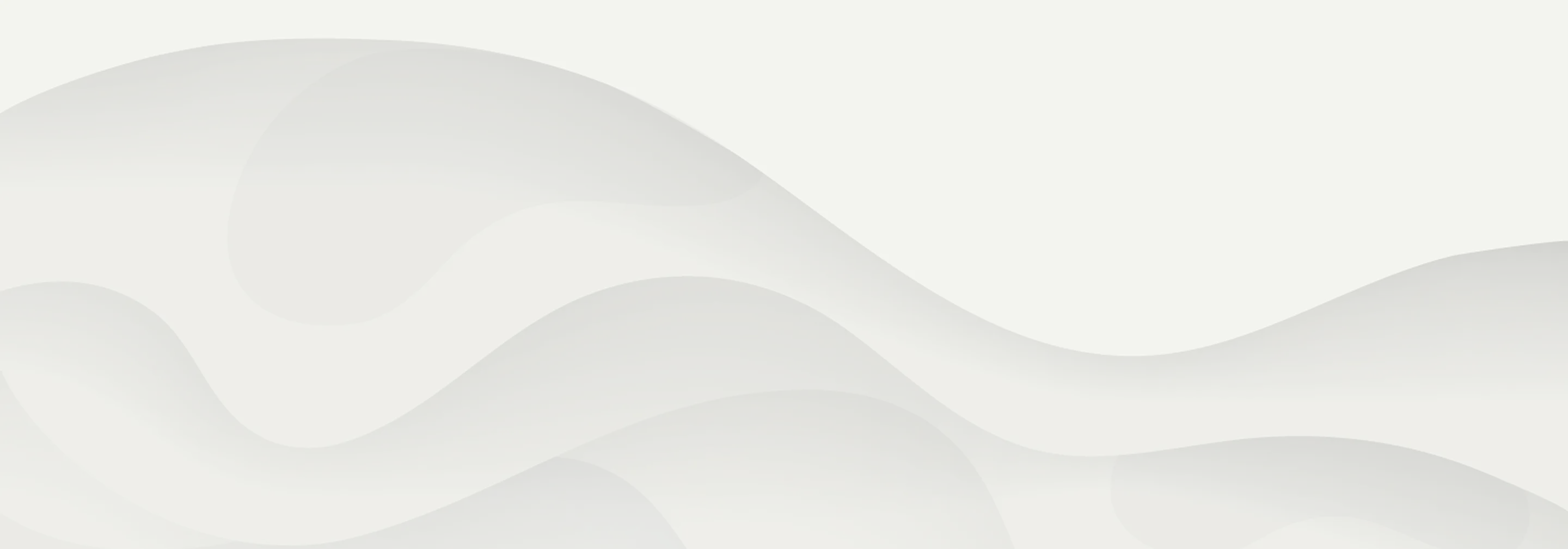 Abstrakte wellenförmige graue und weiße Formen auf hellem Hintergrund.