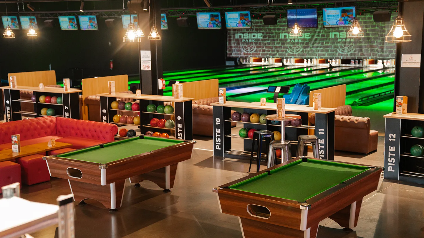 bowling et billard à Saint-Etienne