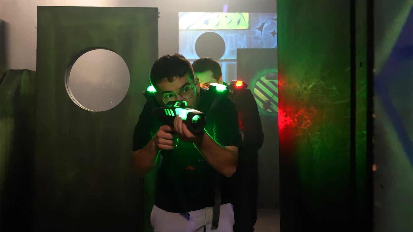 Laser game à Inside Park proche de Saint-Etienne