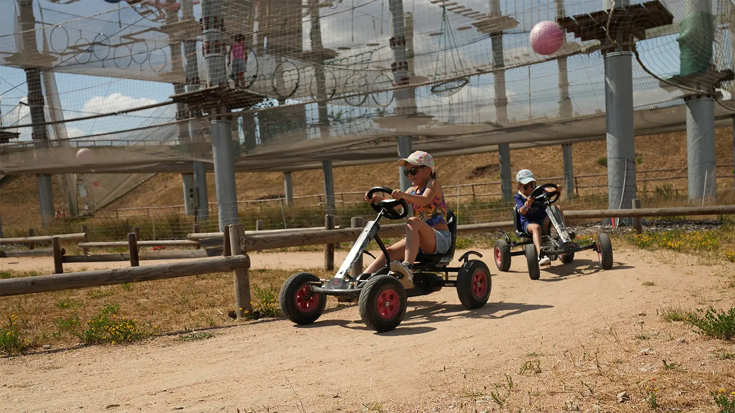 kart à pédales inside park villars