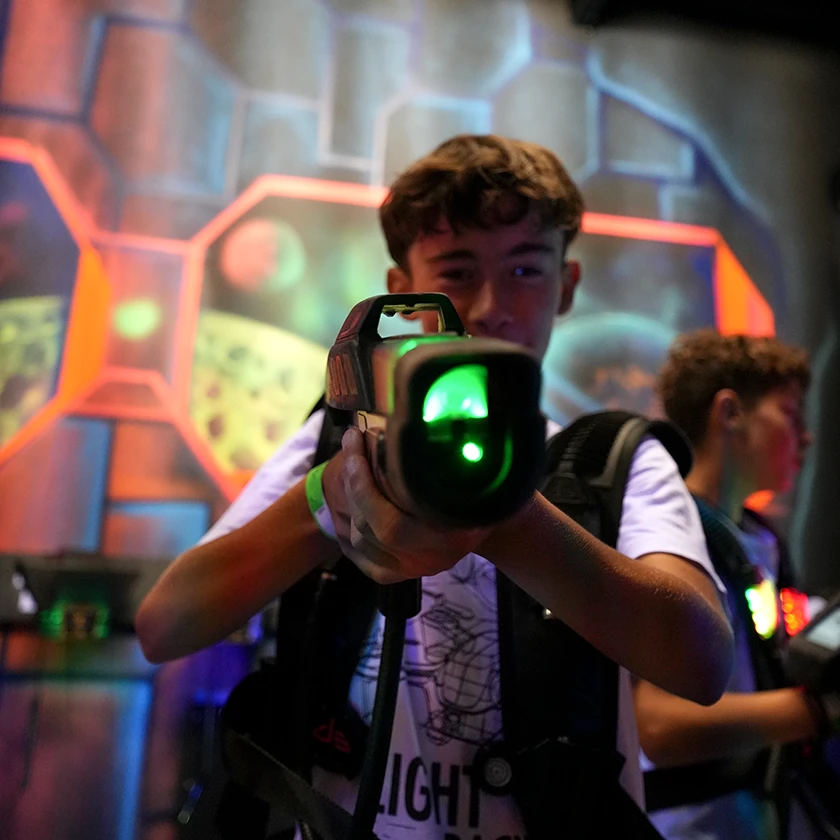 Laser pass