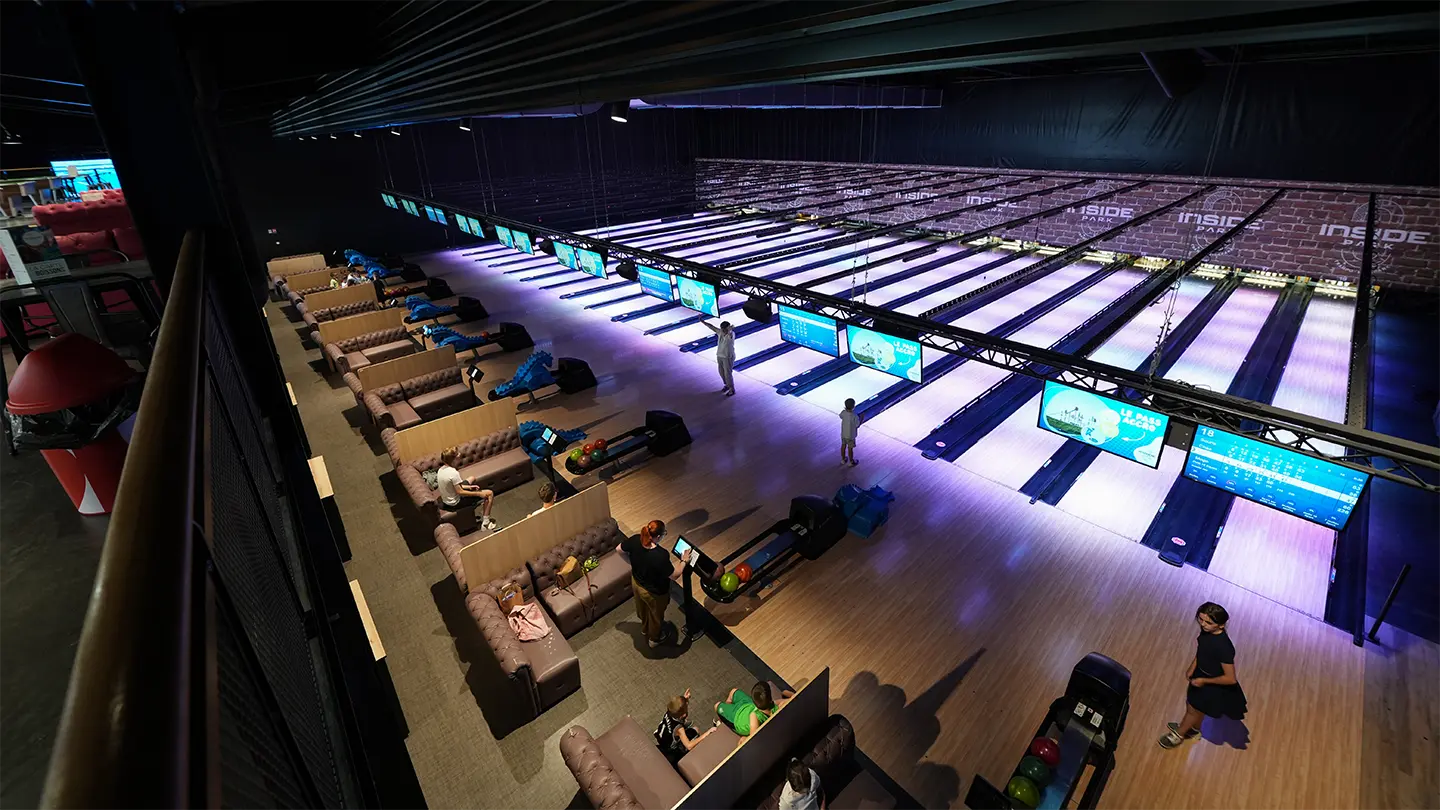 Pistes de bowling d'Inside Park