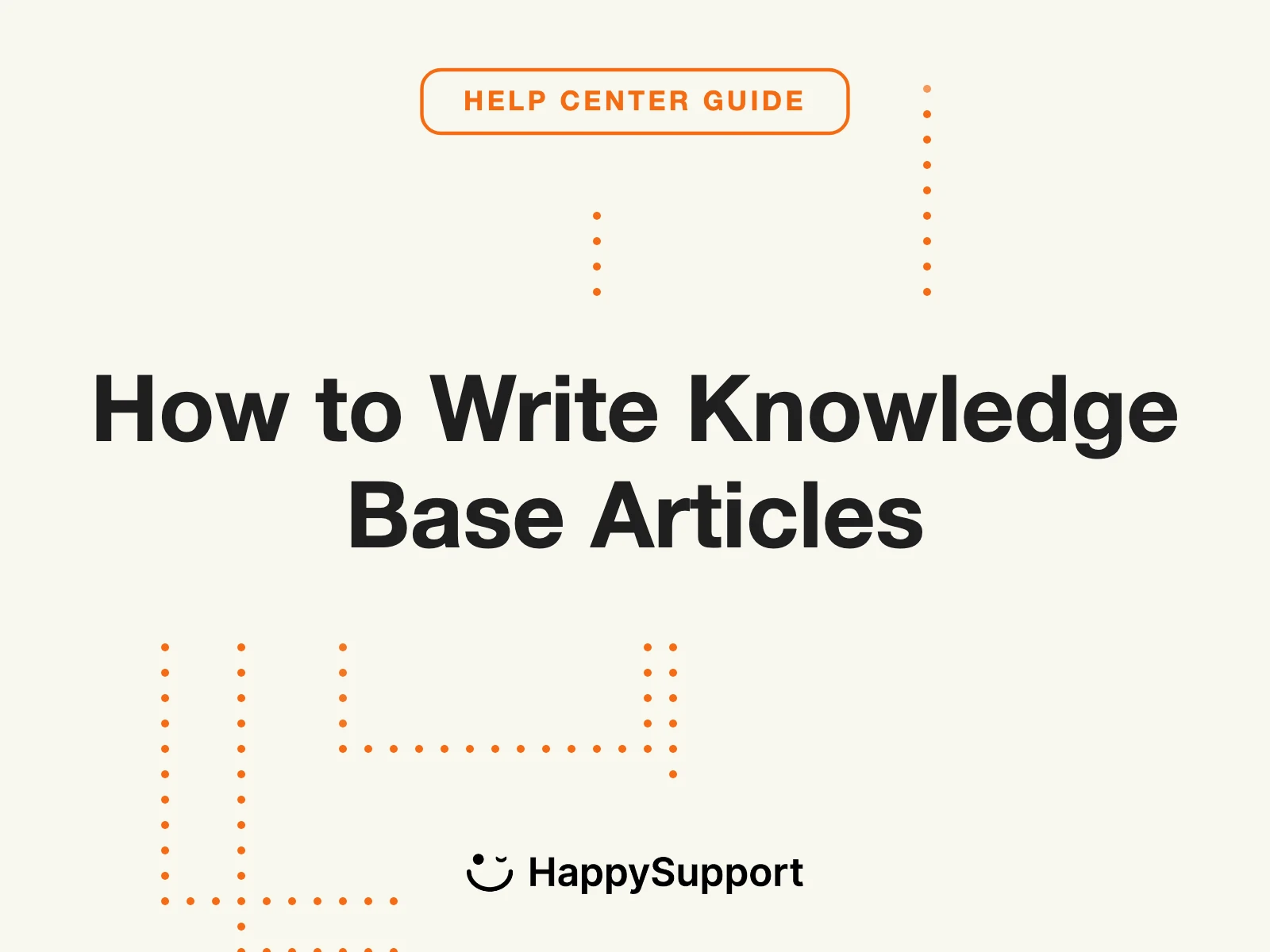 How to Write Knowledge Base Articles