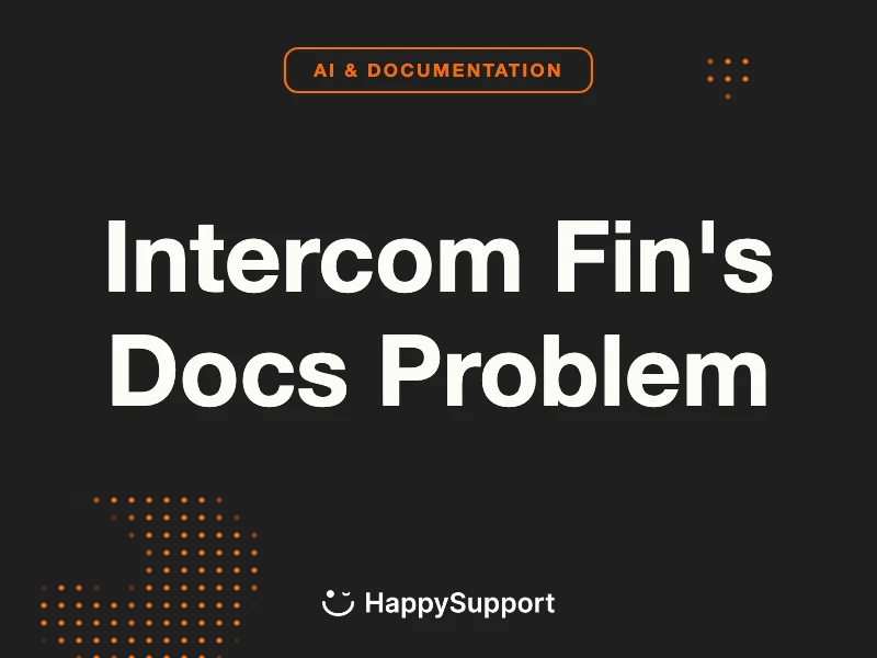 Intercom Fin's Docs Problem