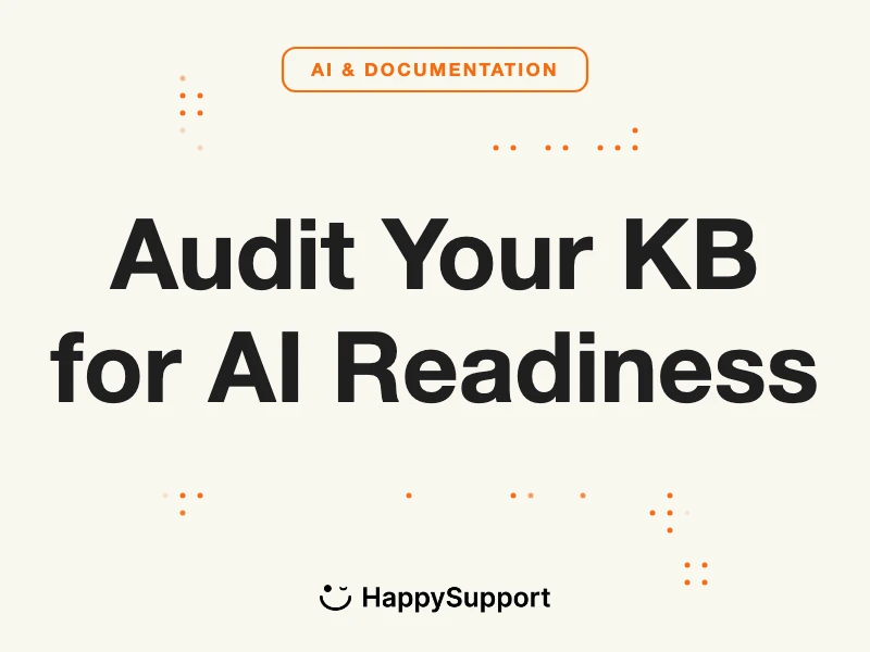 Audit Your KB for AI Readiness