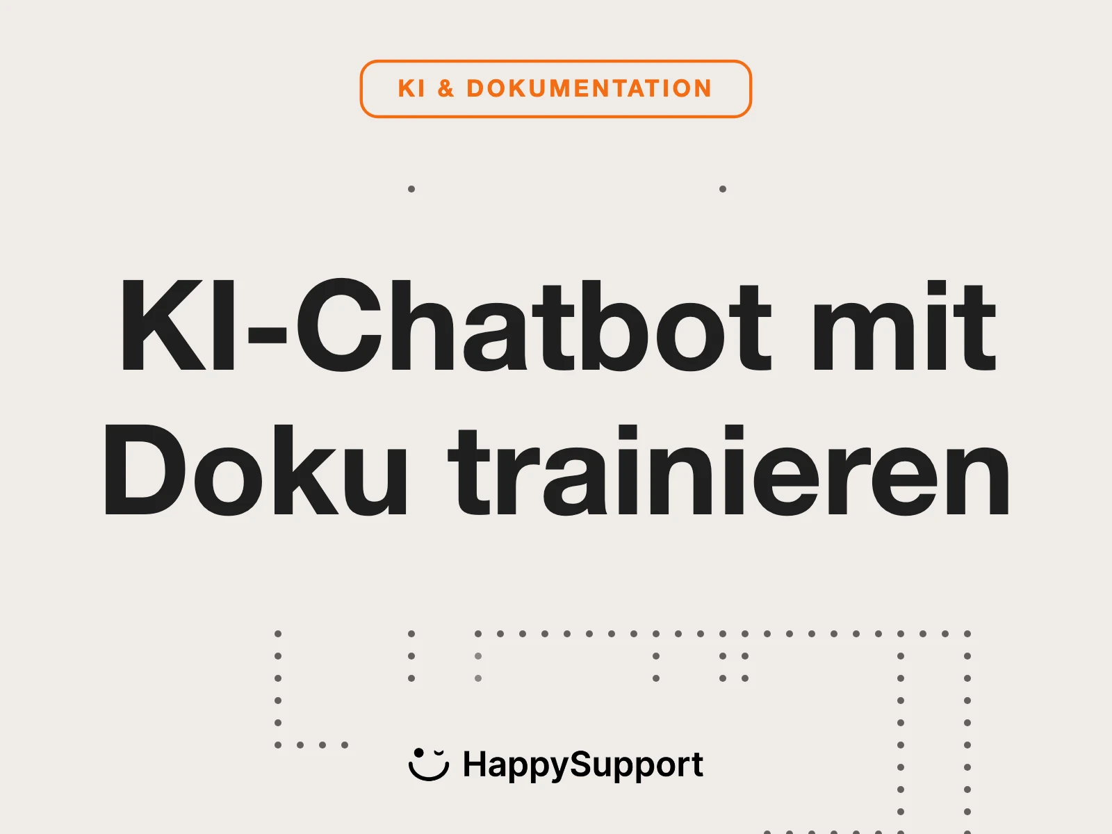 KI-Chatbot mit Doku trainieren
