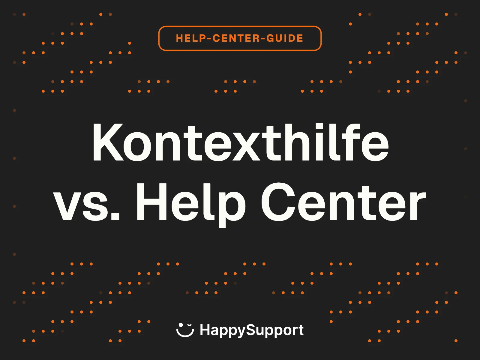 Kontextsensitive Hilfe vs. statisches Help Center fuer SaaS