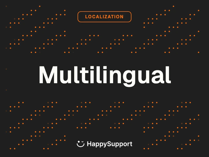 Multilingual help center: solve freshness before translation