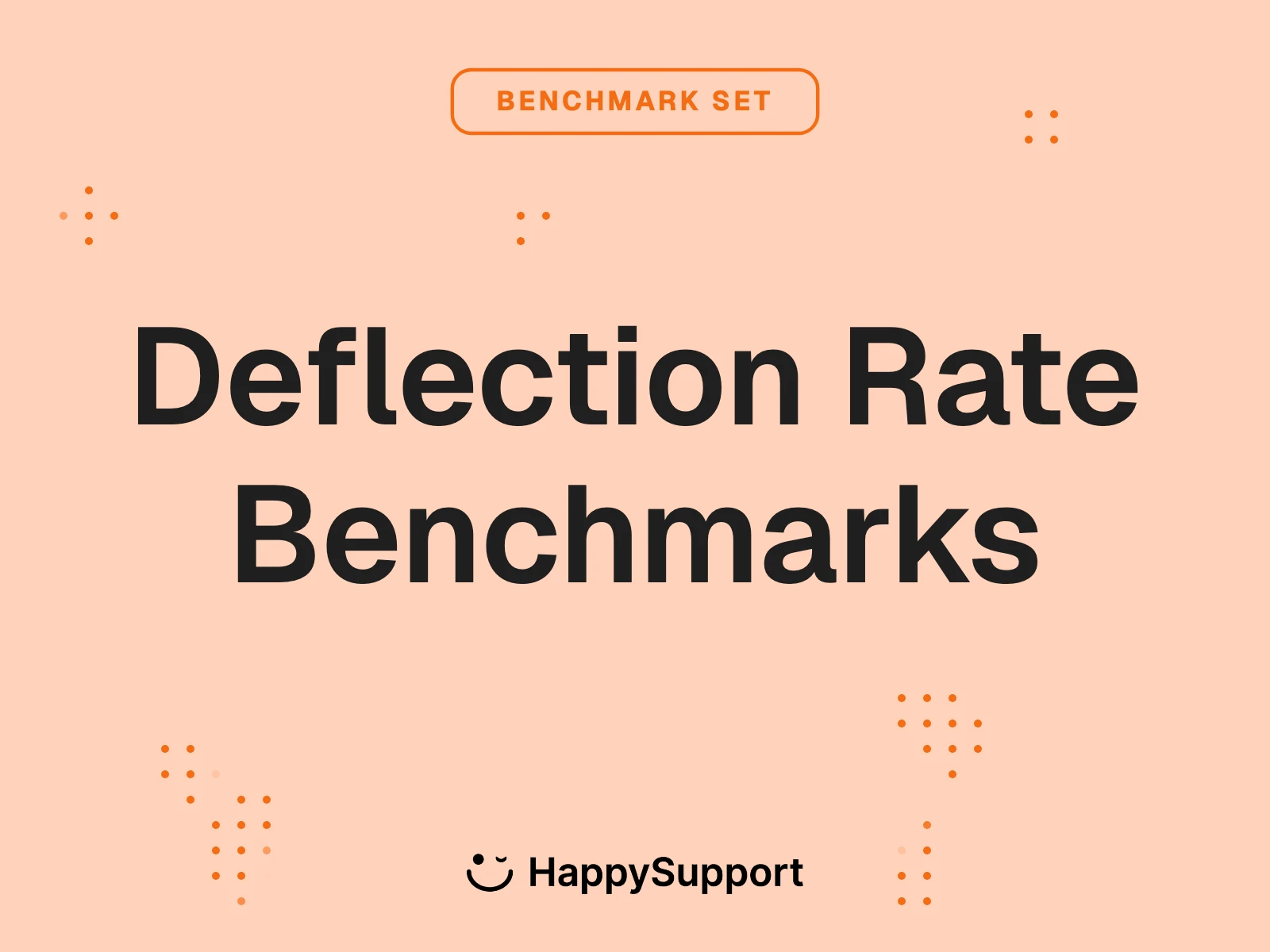 support-ticket-deflection-rate-benchmarks cover