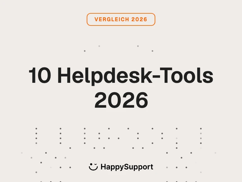 Helpdesk Software Vergleich 2026 DACH 10 Tools