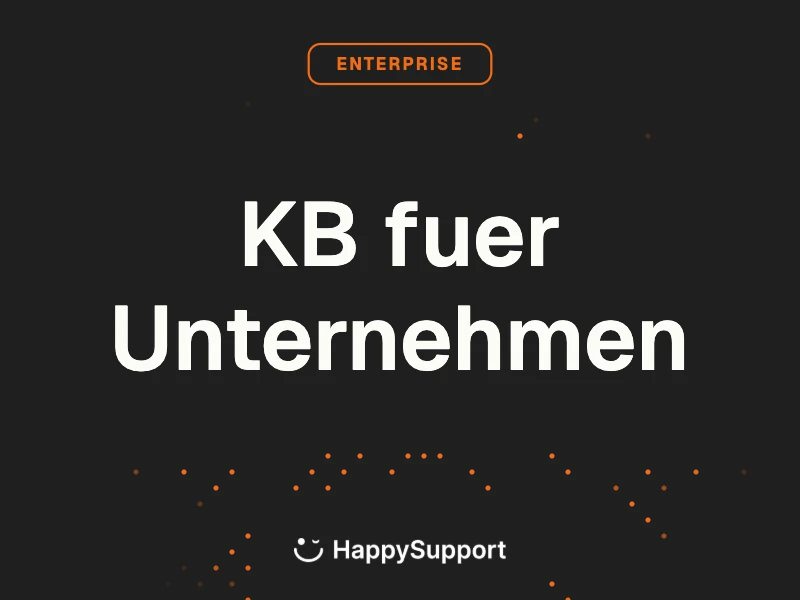 Wissensdatenbank für Unternehmen DACH Enterprise Anbieter Vergleich