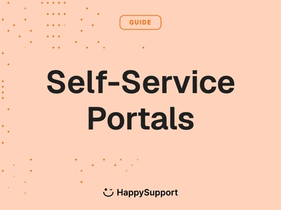 Customer self-service portals build guide cover 2026