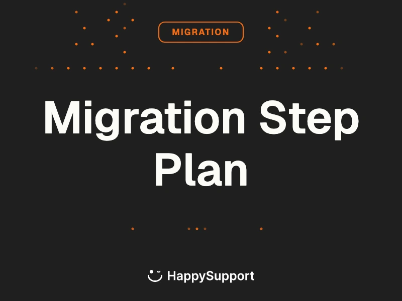 Zendesk Guide to Document360 migration step plan cover 2026