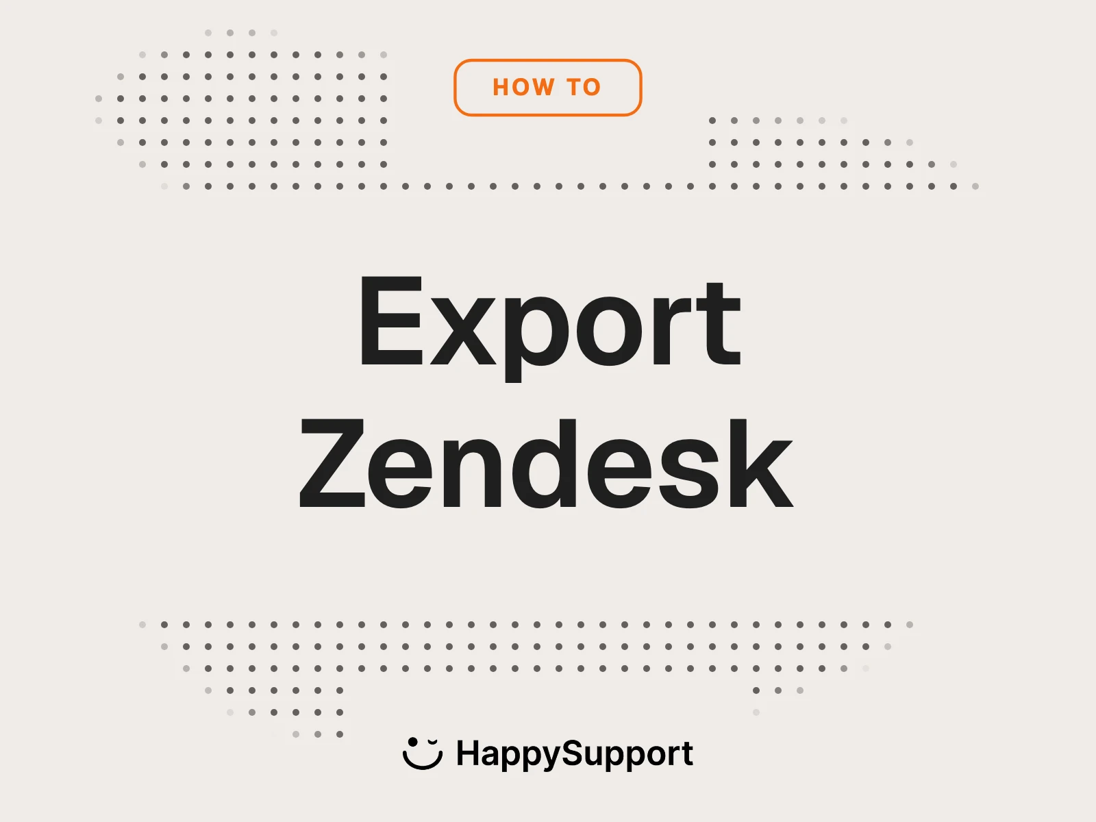 Export Zendesk Help Center, methods and what gets lost