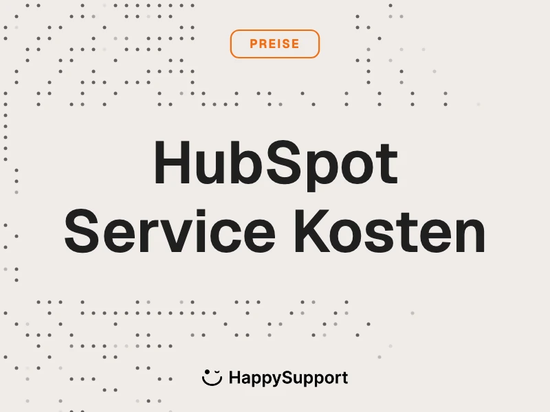 HubSpot Service Hub Kosten Cover