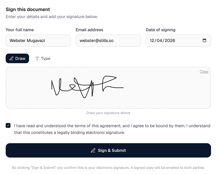 Selects invoices dashboard showing paid, upcoming, and past due payment tracking for photographers