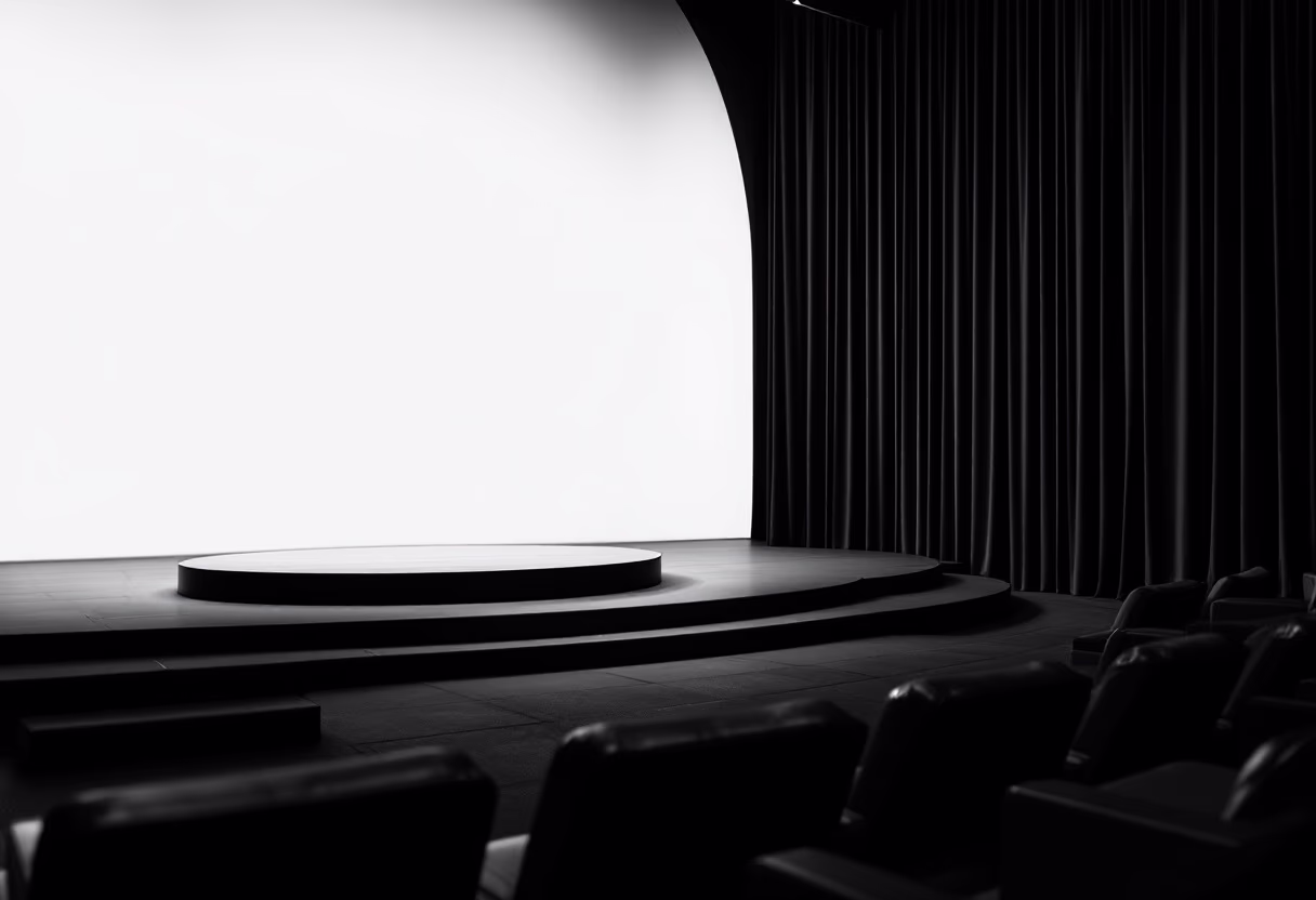 image of a decorated venue (for an event planning service)