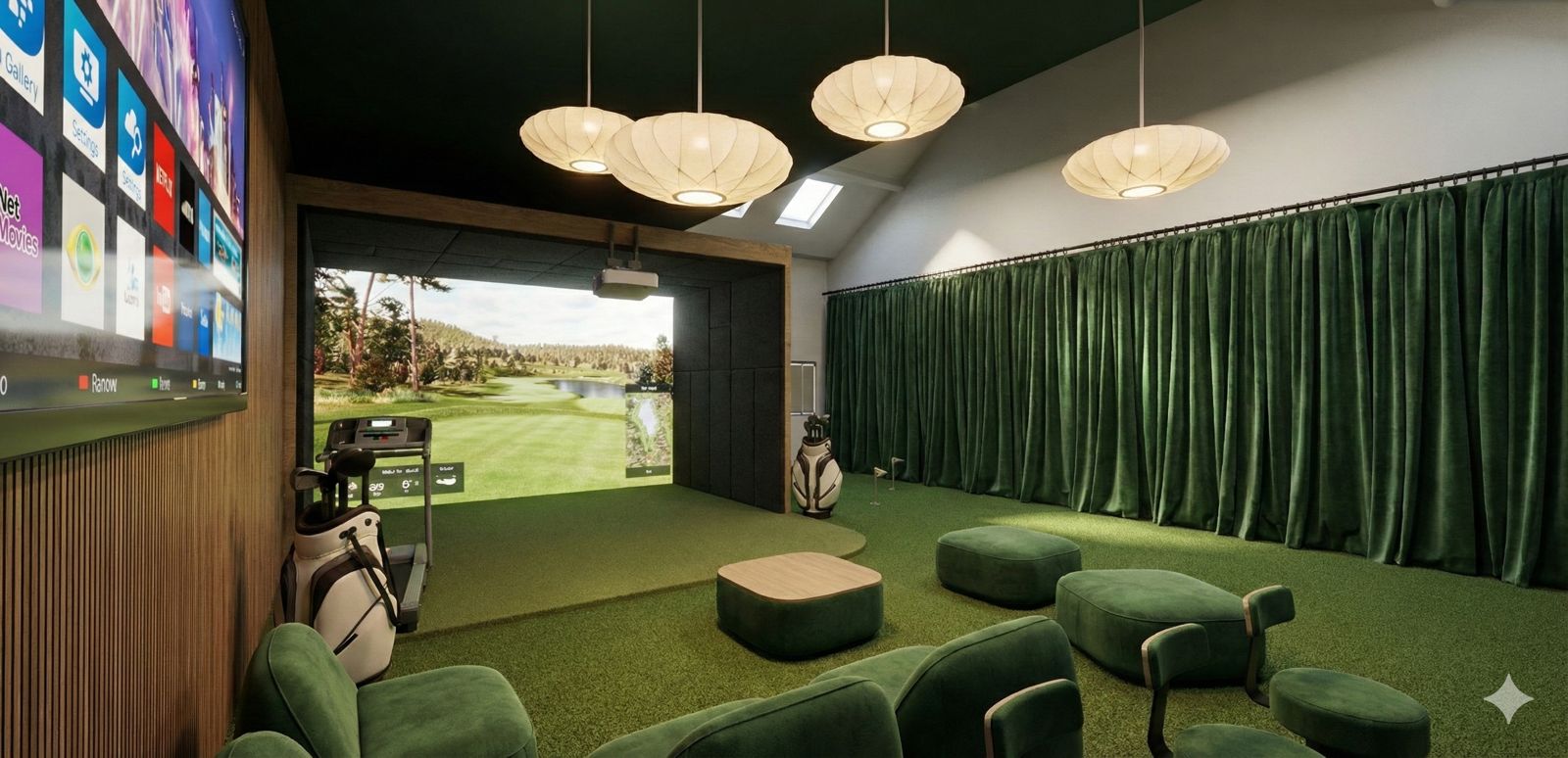 image of vibrant dining space (for a mexican restaurant)