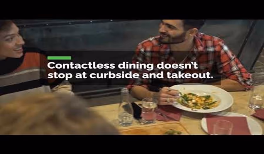 NCR contactless dine-in for restaurants