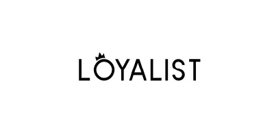 The word Loyalist in black text with a small crown above the letter O on a white background.