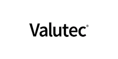 Valutec brand logo in black text with a registered trademark symbol.