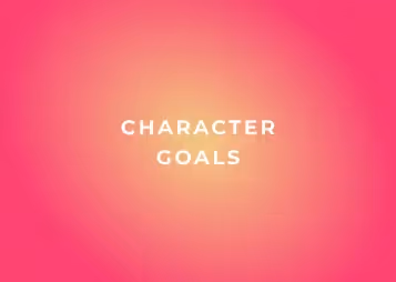 How to set character goals in sales coaching