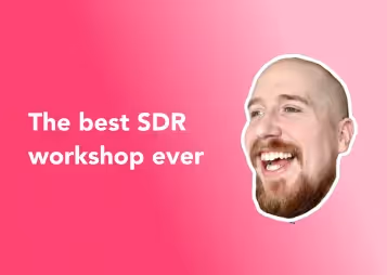 Tom Boston's SDR workshop on social selling