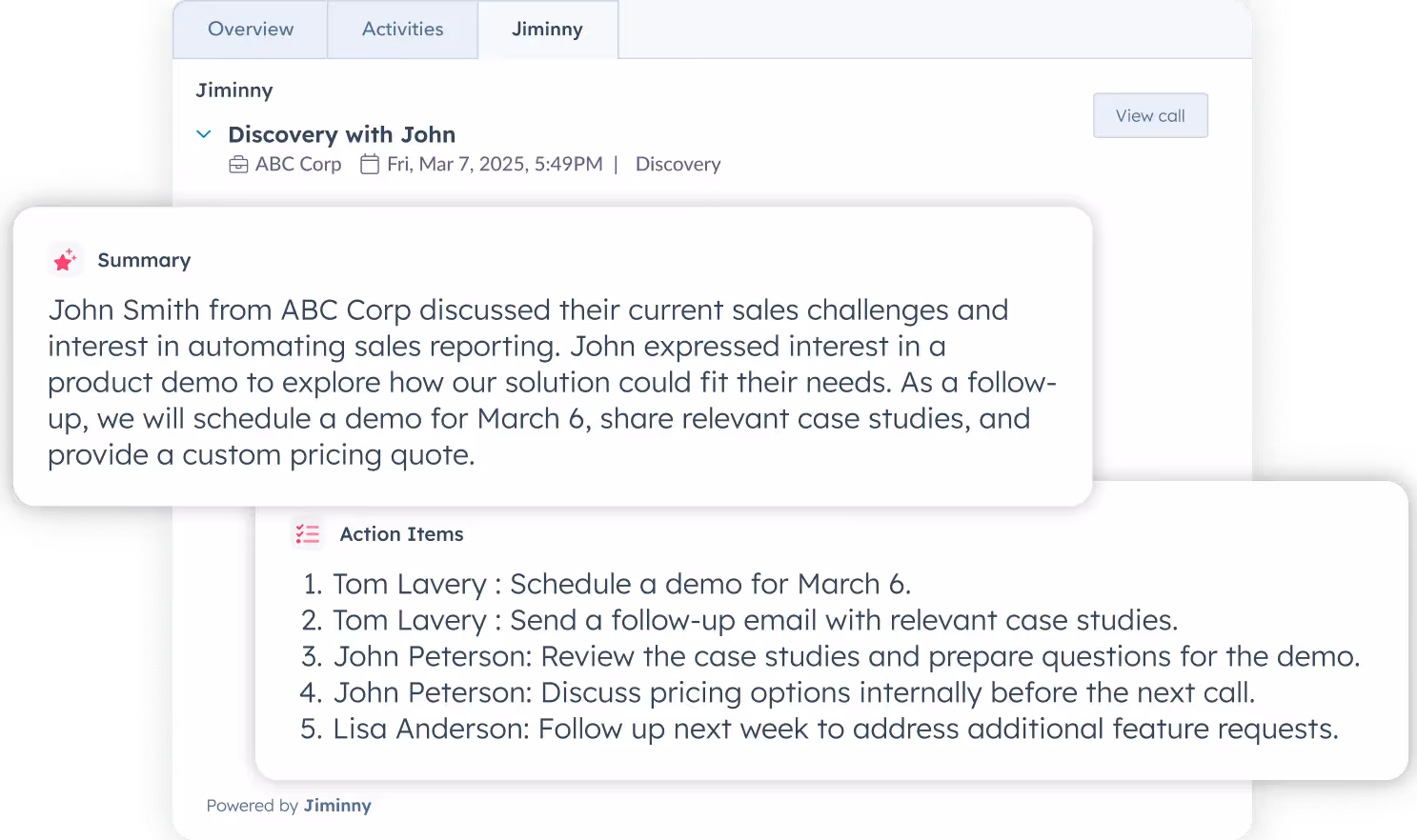 HubSpot_App_Summary&Actions_example