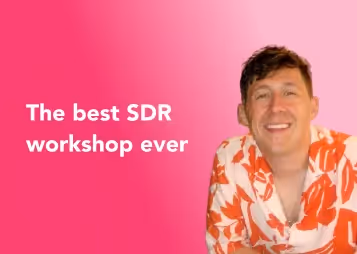 Jack Frimston's SDR workshop on cold calling