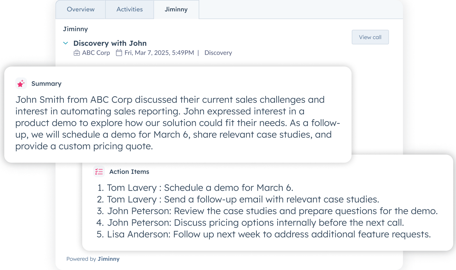 HubSpot_App_Summary&Actions_example