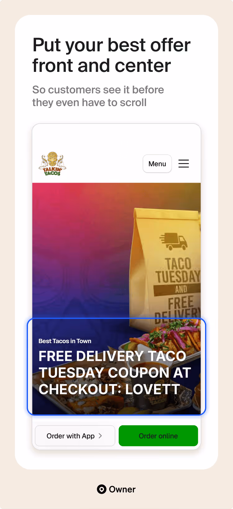 Talkin’ Tacos website