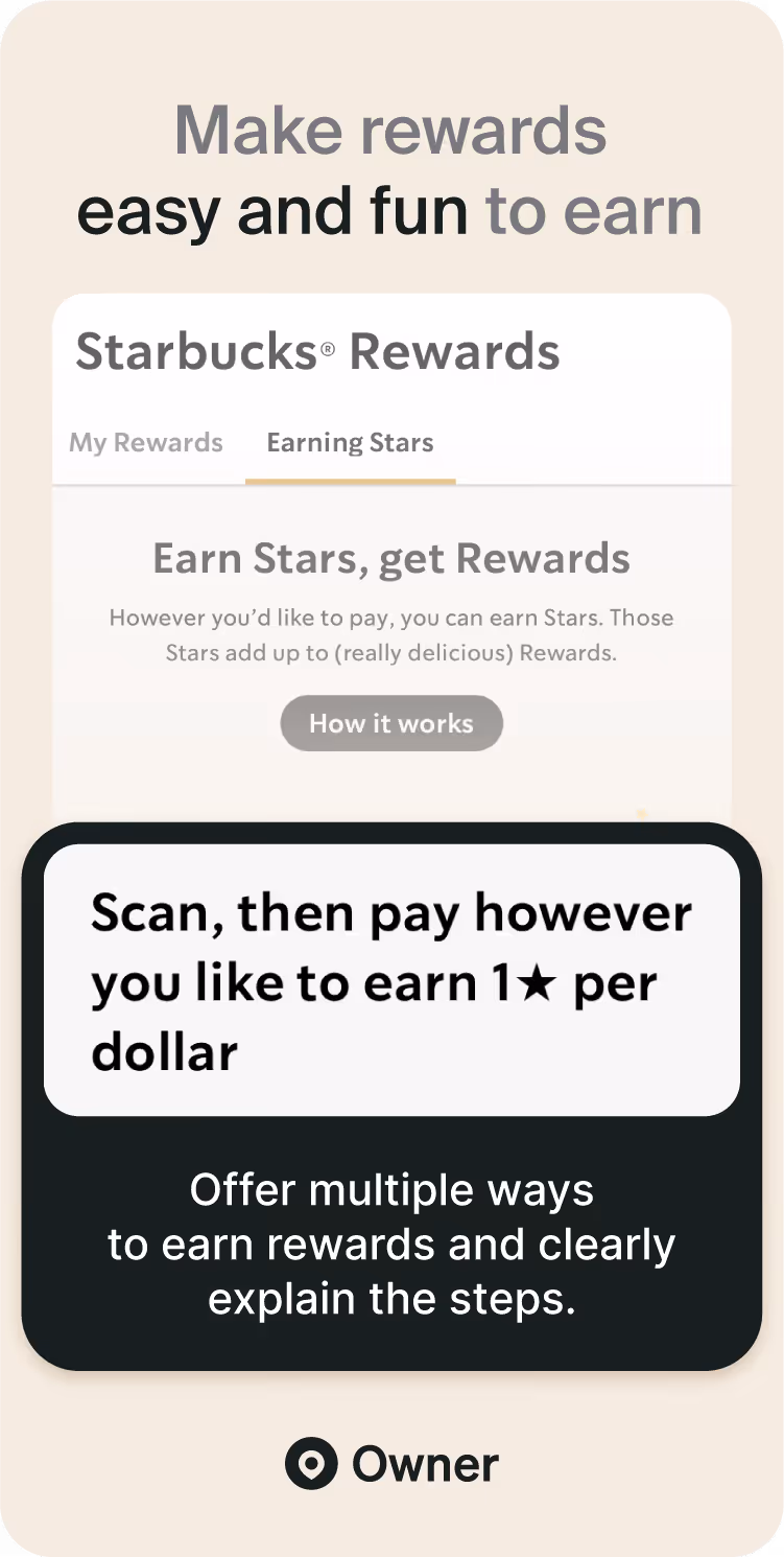 Starbucks rewards program