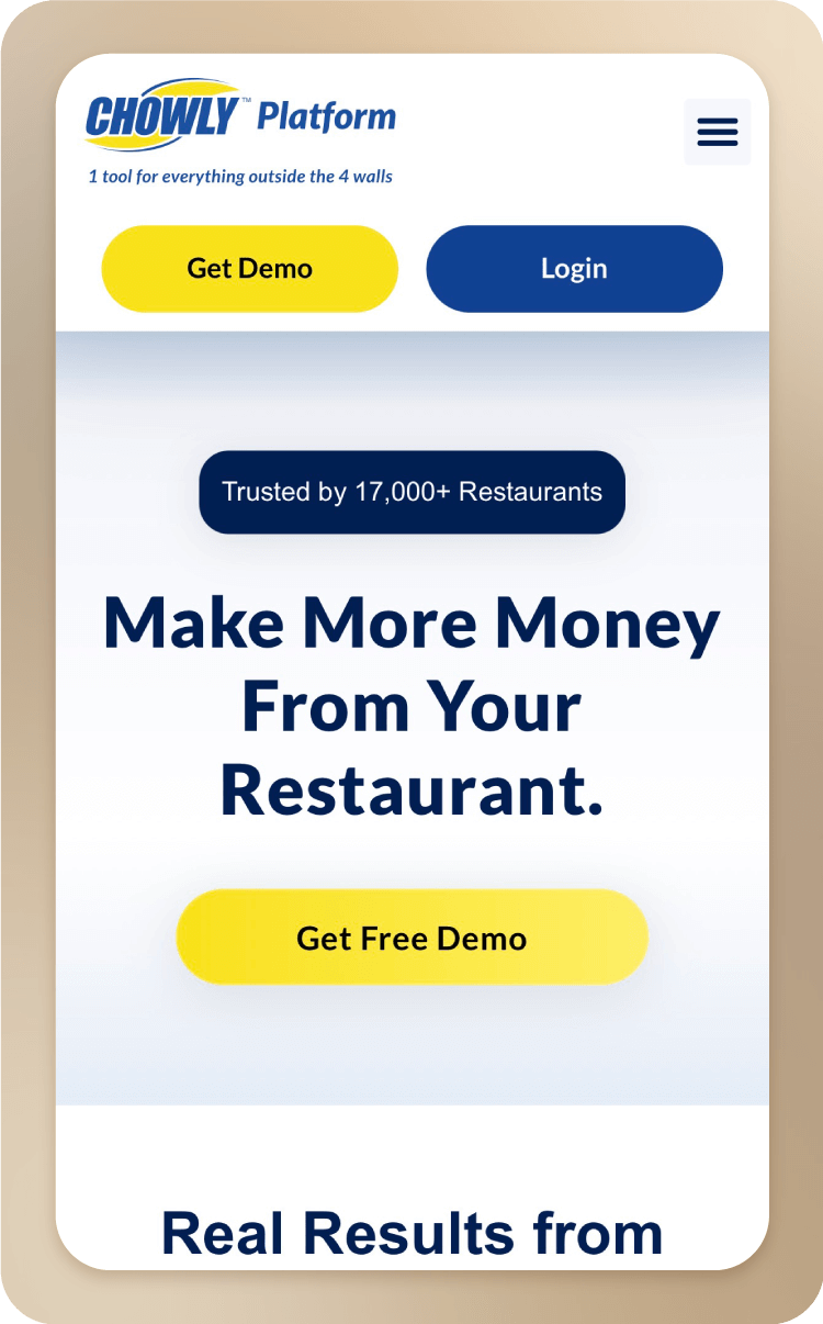 Chowly Website.